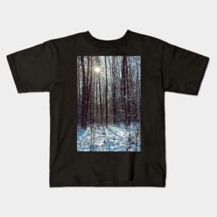 Winter forest Kids T-Shirt